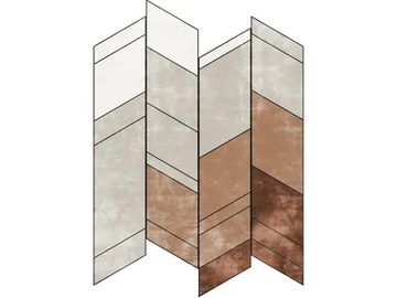 TANGRAM SIENA - Hand-tufted rug by Sirecom Tappeti - view 2